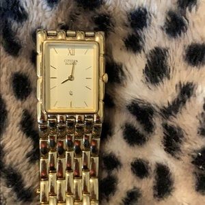 Citizen goldtone watch